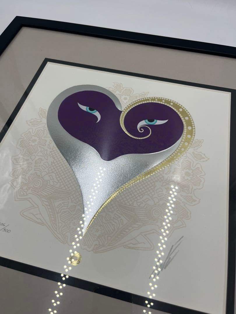 エルテ ハートⅠ 美術 アート 206/300 ハート・アンド・ゼファー