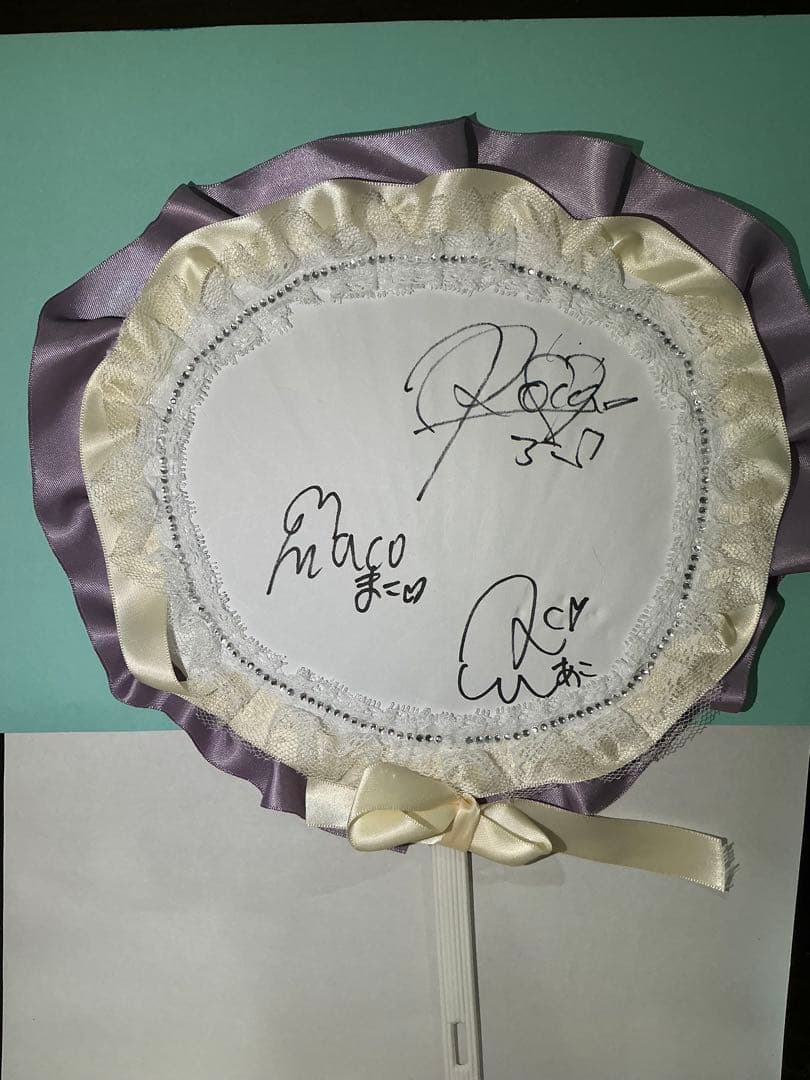 ろこまこあこ ないp 直筆サイン うちわ Roco maco aco - メルカリ