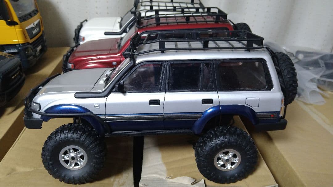 WPL C24改 C54..1 ランクル80ボディ搭載 製作車 1/16 - メルカリ