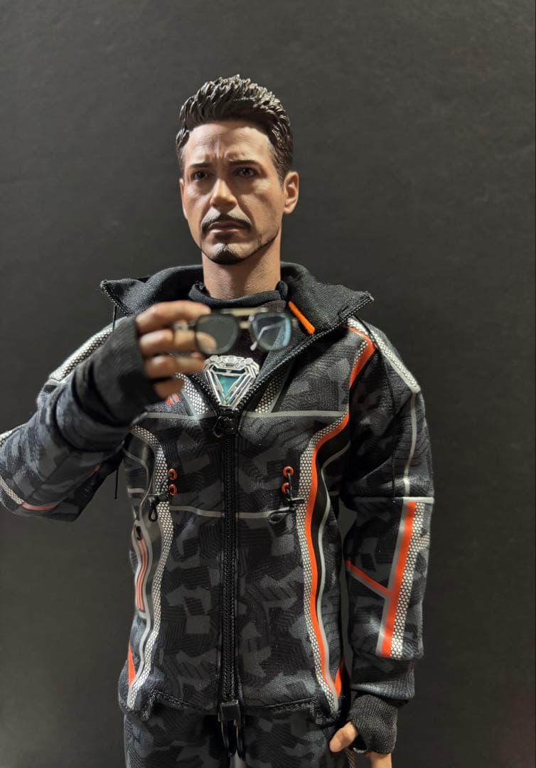 アイアンマン ホットトイズ トニースターク　ナノコンバットスーツ アイアンマン ホットトイズ トニースターク ナノコンバットスーツ