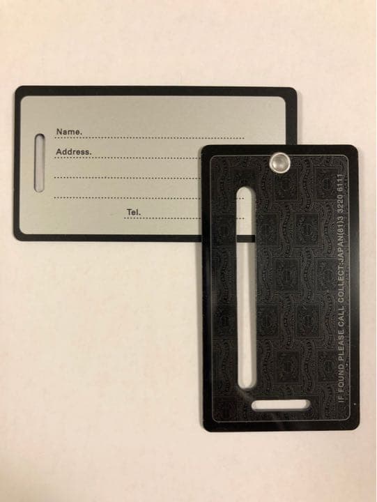 非売品アメリカンエキスプレス センチュリオン ネームタグ ラゲージ