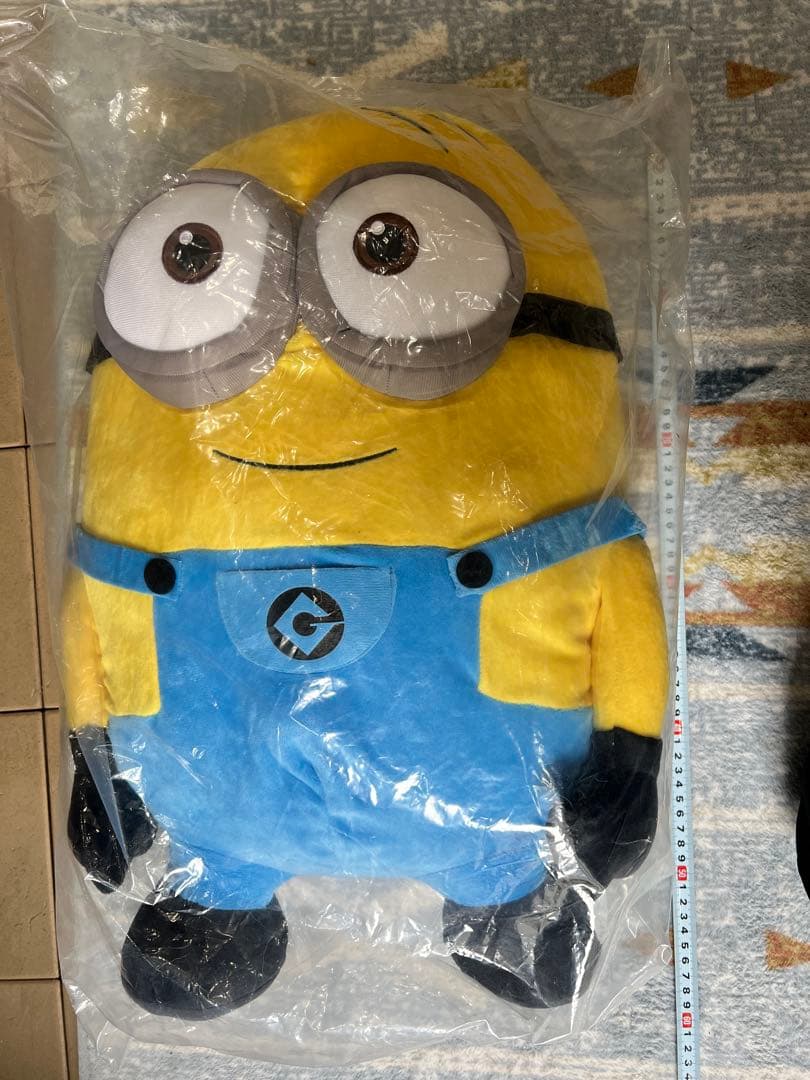 10個☆ミニオンズ ミニオン 特大ビッグぬいぐるみ ボブ スチュアート