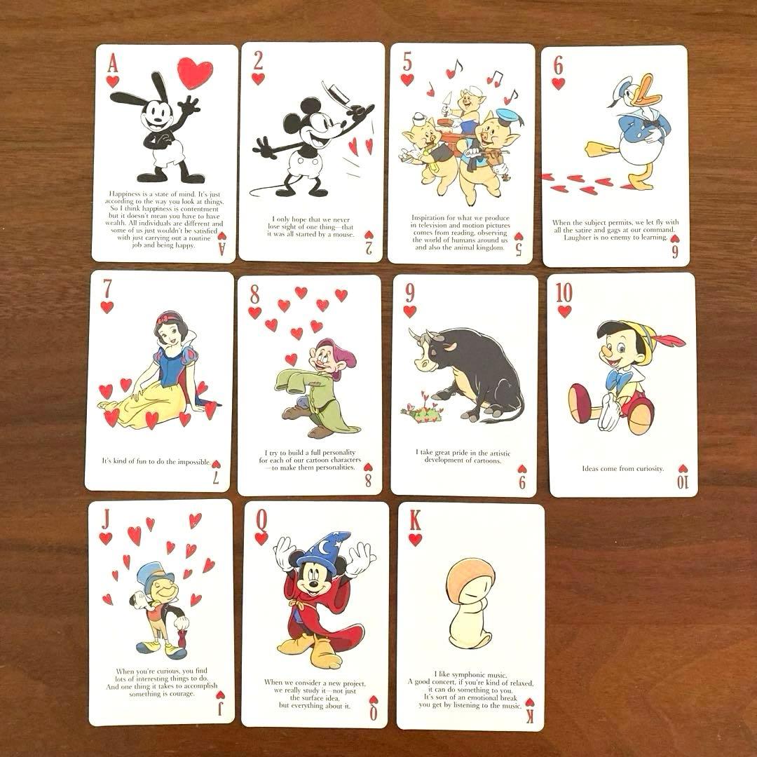 ディズニーストア】非売品 ☆25周年 限定トランプ 11枚 - メルカリ