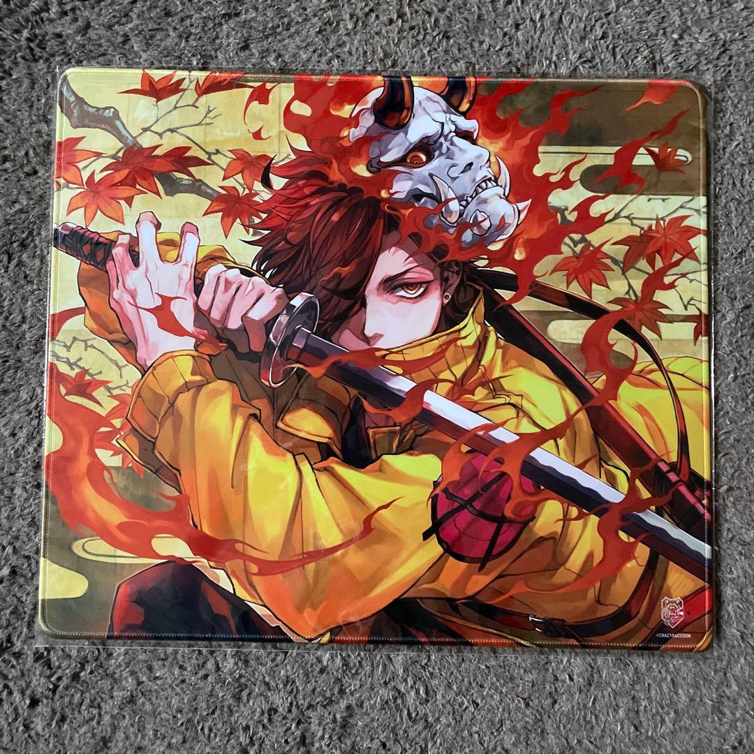 CRAZY RACCOON ありさか だるま なるせ 大妖怪 マウスパッド - メルカリ