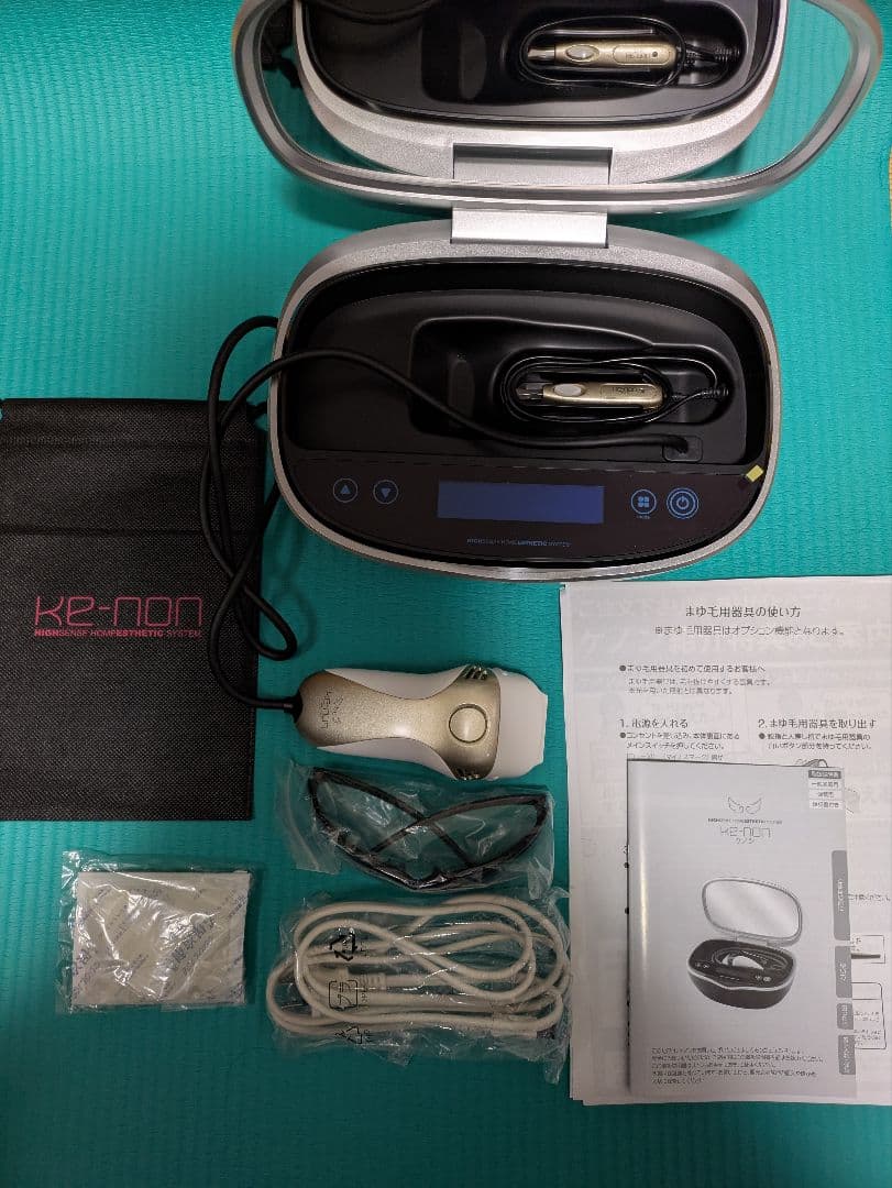 ケノン Ke-non　脱毛器　スーパープレミアムCT付き　美品　　ver8.4 最新シリーズ⭐️ほぼ未使用》 ケノン ver 8.4 スーパープレミアム