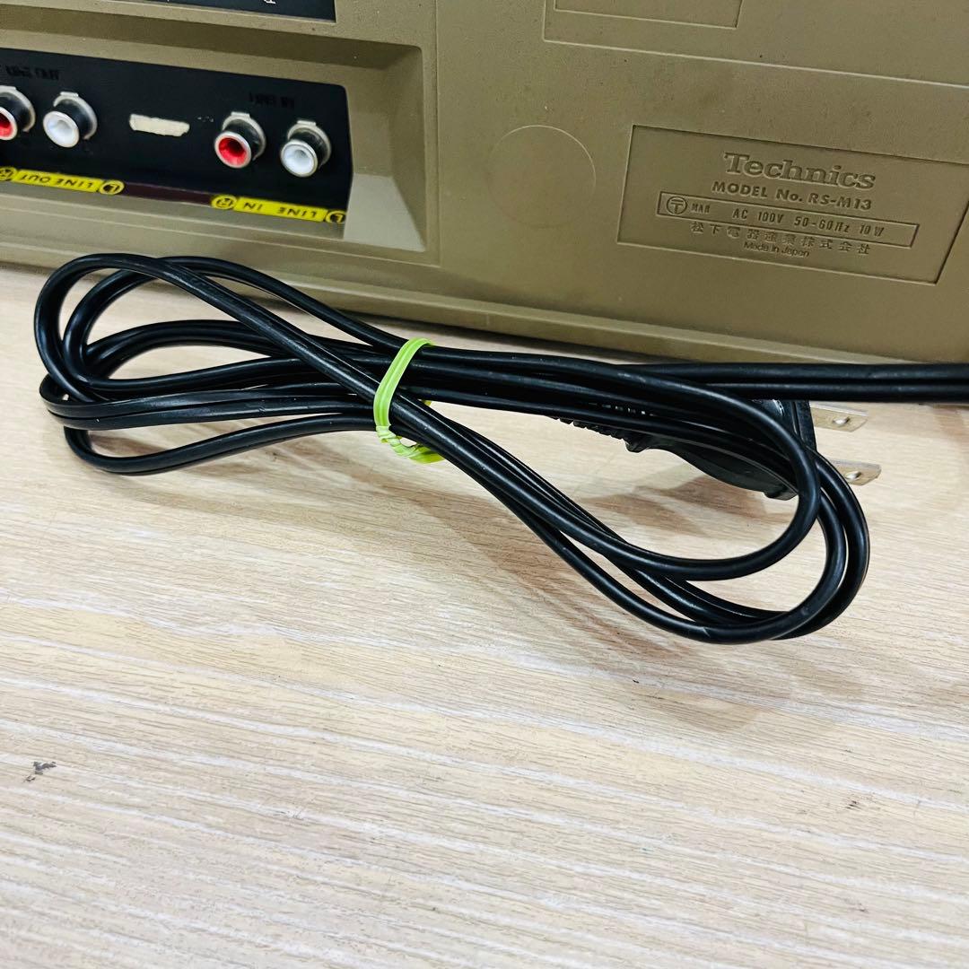 K3332 【テクニクス】メタルカセットデッキ RS-M13 - メルカリ