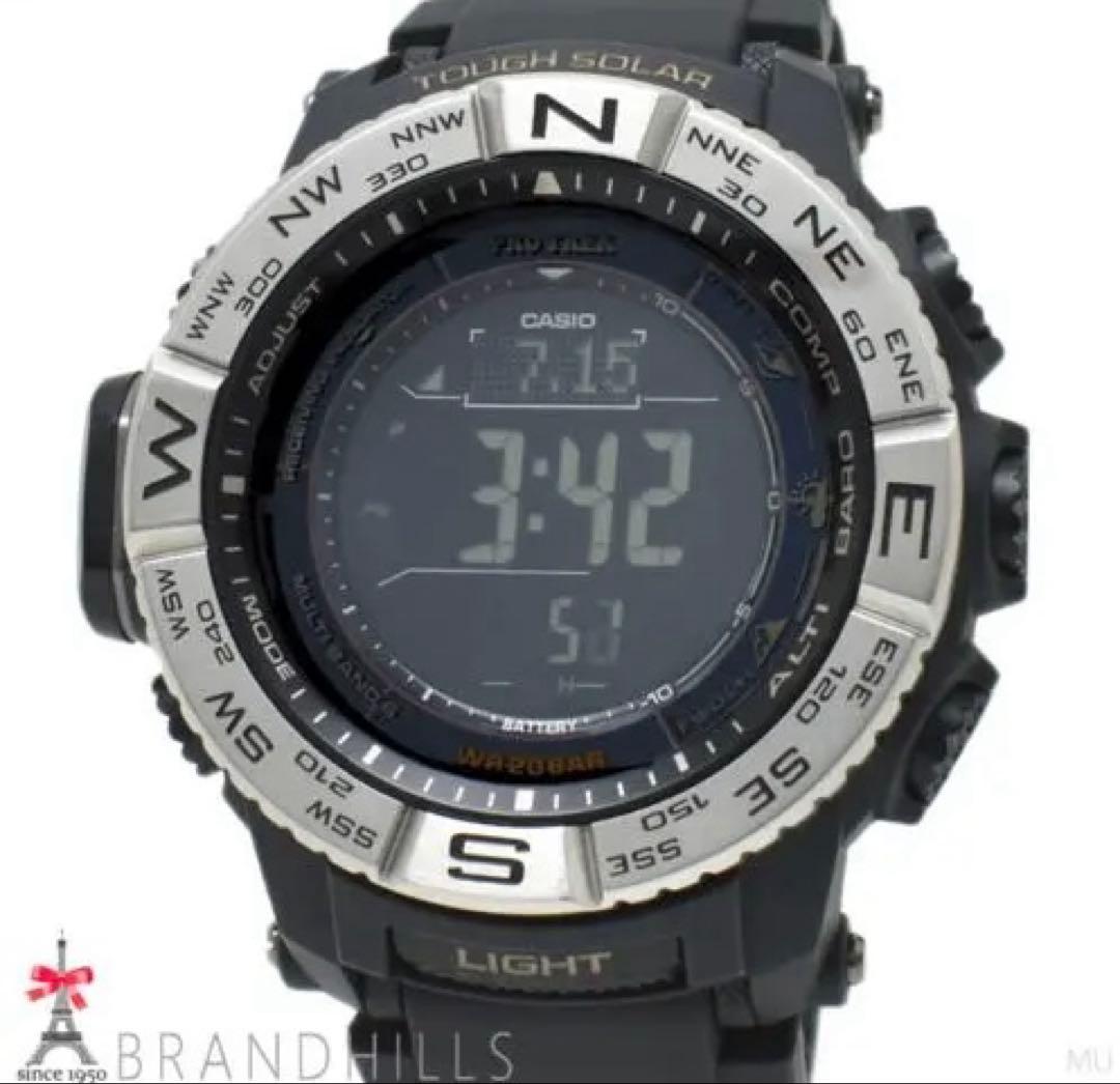 カシオ 腕時計 プロトレック ソーラー電波PRW-3510-1JF CASIO PRW-3510-1JFサポートページ | CASIO