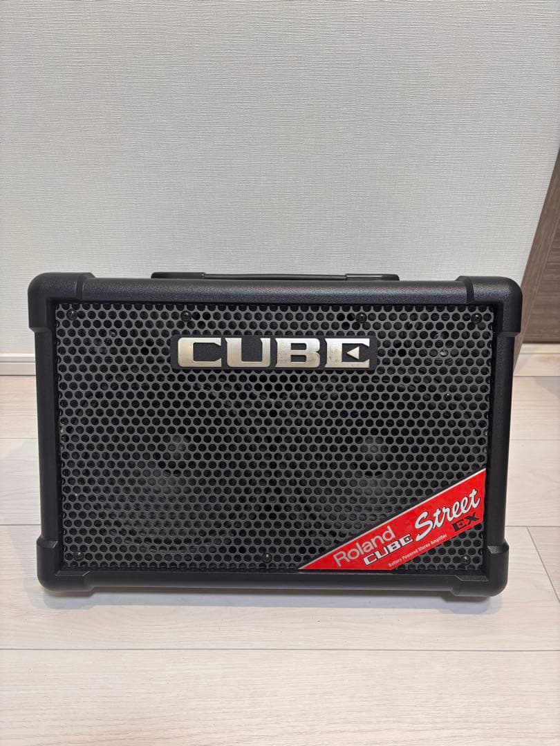 Roland CUBE STREET EX アンプ +マイク2本付き Roland ローランド CUBESTREET EX有線マイク2本セット(ソフトケース