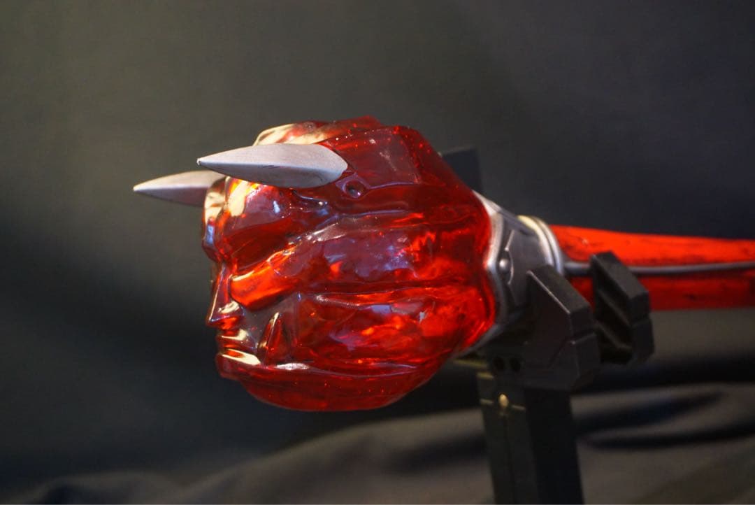 仮面ライダー響鬼 音撃棒 烈火 1：1 プロップスケール - メルカリ