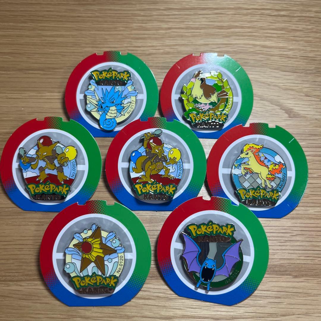 ポケパークカントー ピンズ まとめ売り 7個 - メルカリ