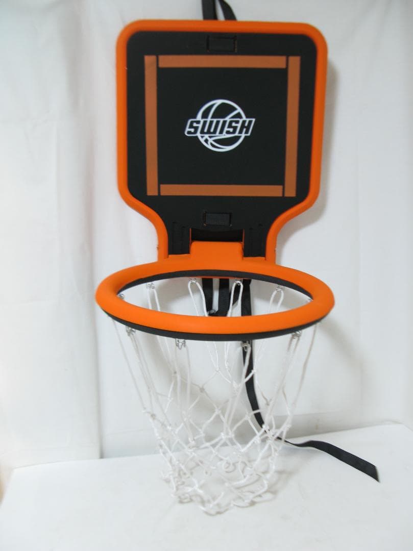 Swish ポータブル バスケットゴール オレンジ 持ち運べる 背負える