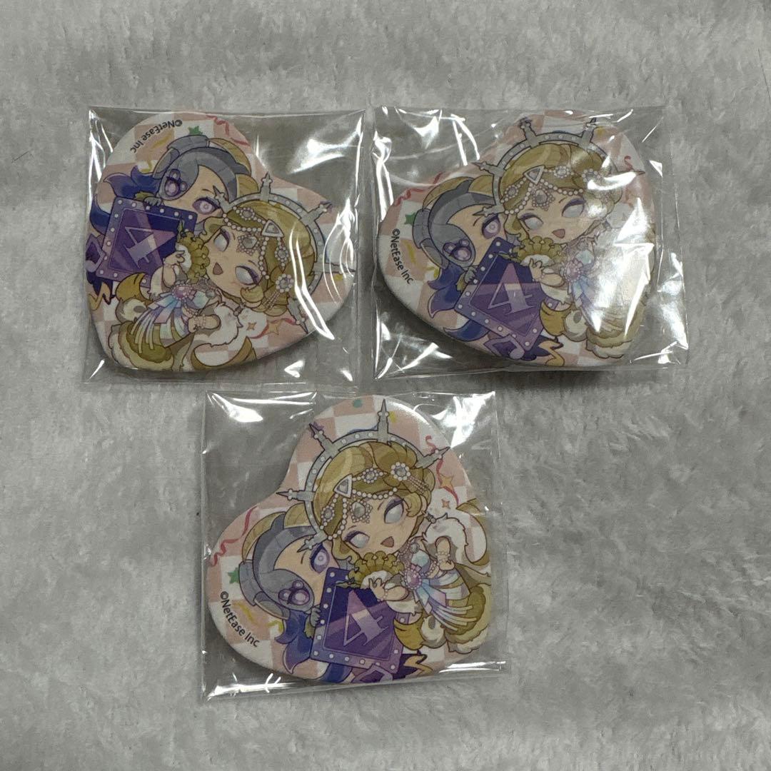 第五人格 identity V 芸者 美智子 スイパラ 4周年 ハート缶バッジ