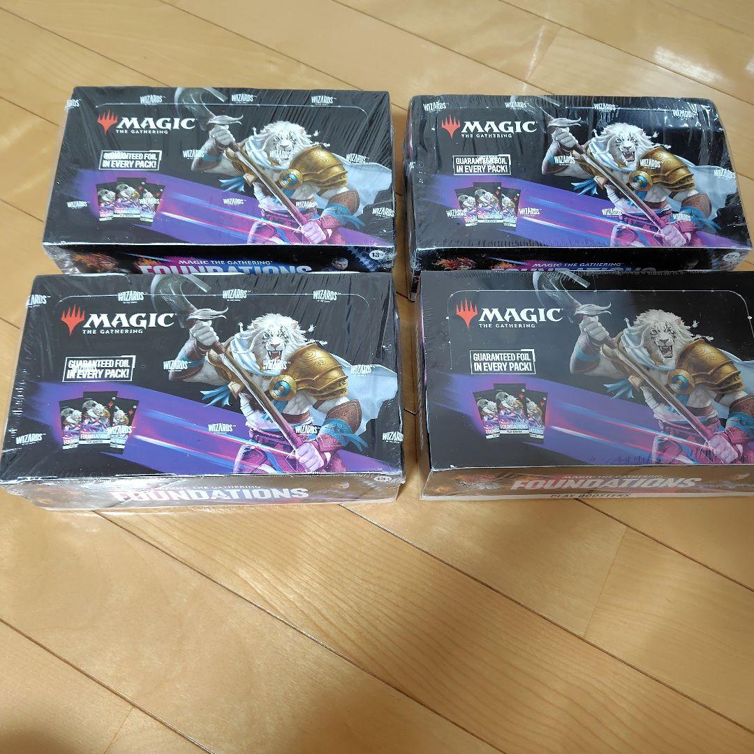 MTG ファウンデーションズ 英語版プレイブースター 4BOX 未開封品 Amazon.co.jp: マジック:ザ・ギャザリング ファウンデーションズ