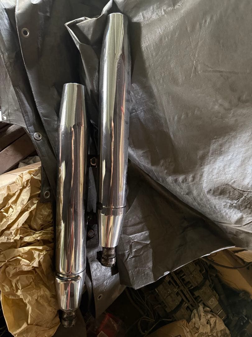 ドラッグスター 1100 VP10 純正マフラー 売約済み】ドラッグスター1100の純正マフラーが入荷しました