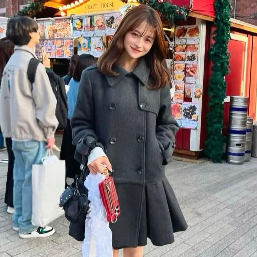 Bibiy. VICTORIA COAT ネイビー - メルカリ