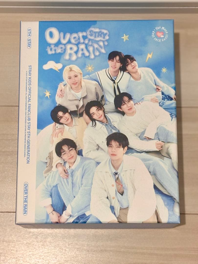StrayKids 本国FC キット STAY5期 Over the RAIN - メルカリ