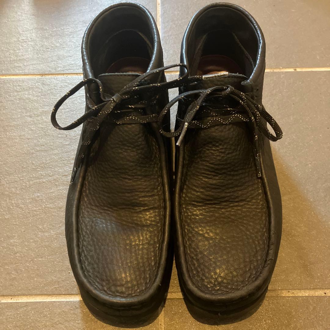 クラークス　ワラビー　ゴアテックス　シボ革　レザー　UK9 27cm クラークス ワラビー ゴアテックス シボ革 レザー UK9 27cm クラークス