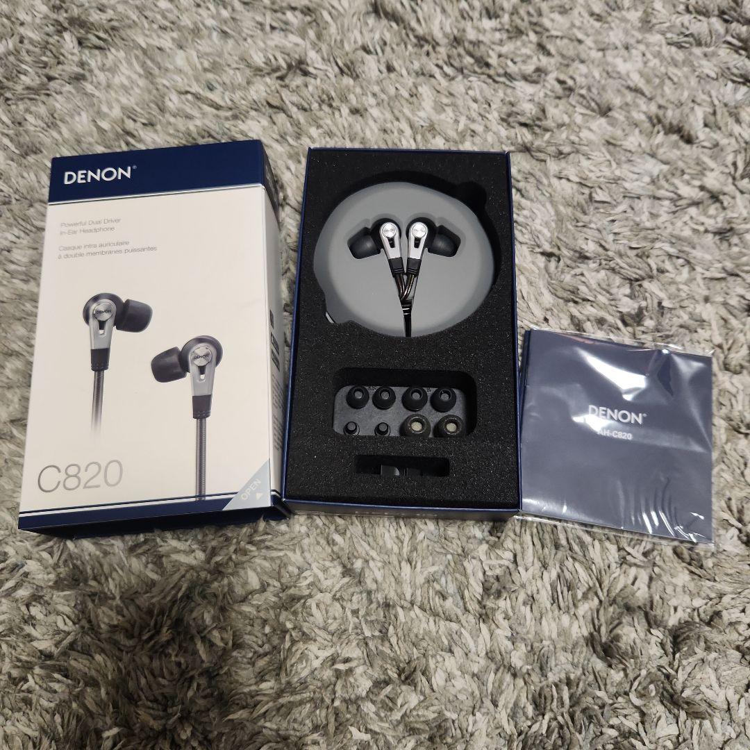 DENON】AH-C820 カナル型イヤホン - メルカリ