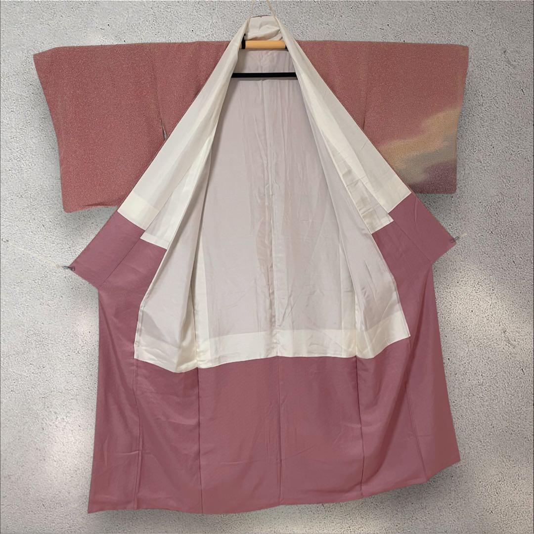 Y240 正絹 訪問着 作家物 フルセット 身丈157 裄丈68 - メルカリ