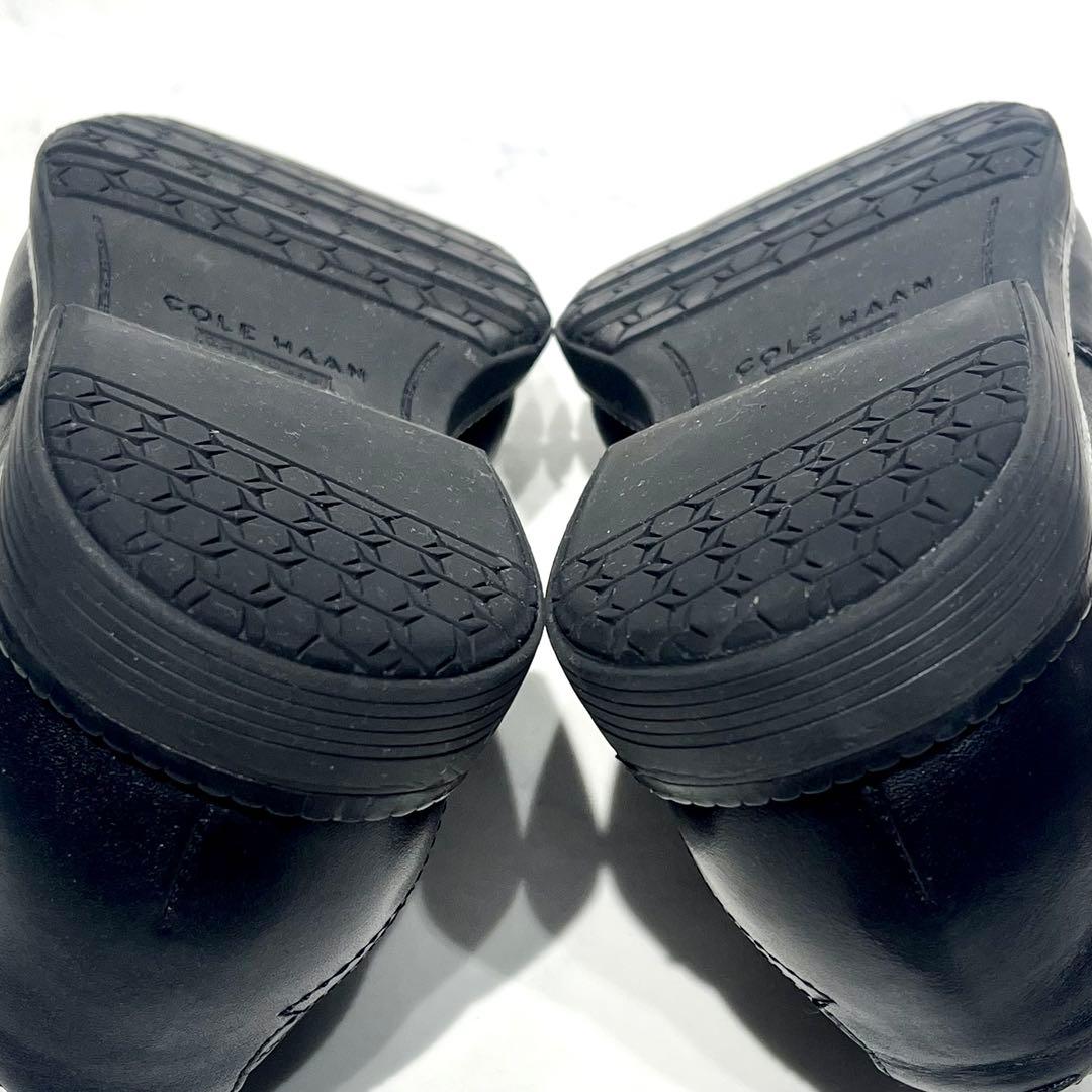 極美品☆コールハーン／フレックスグランド360 ウィングチップ 25.5cm 黒