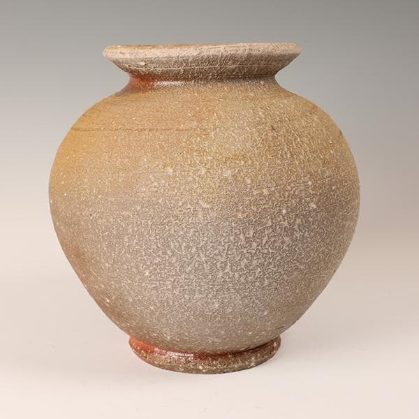 信楽焼【星野亨斉 造】◇自然紬壺◇ 【陶器・壺・花瓶・花入】 - メルカリ