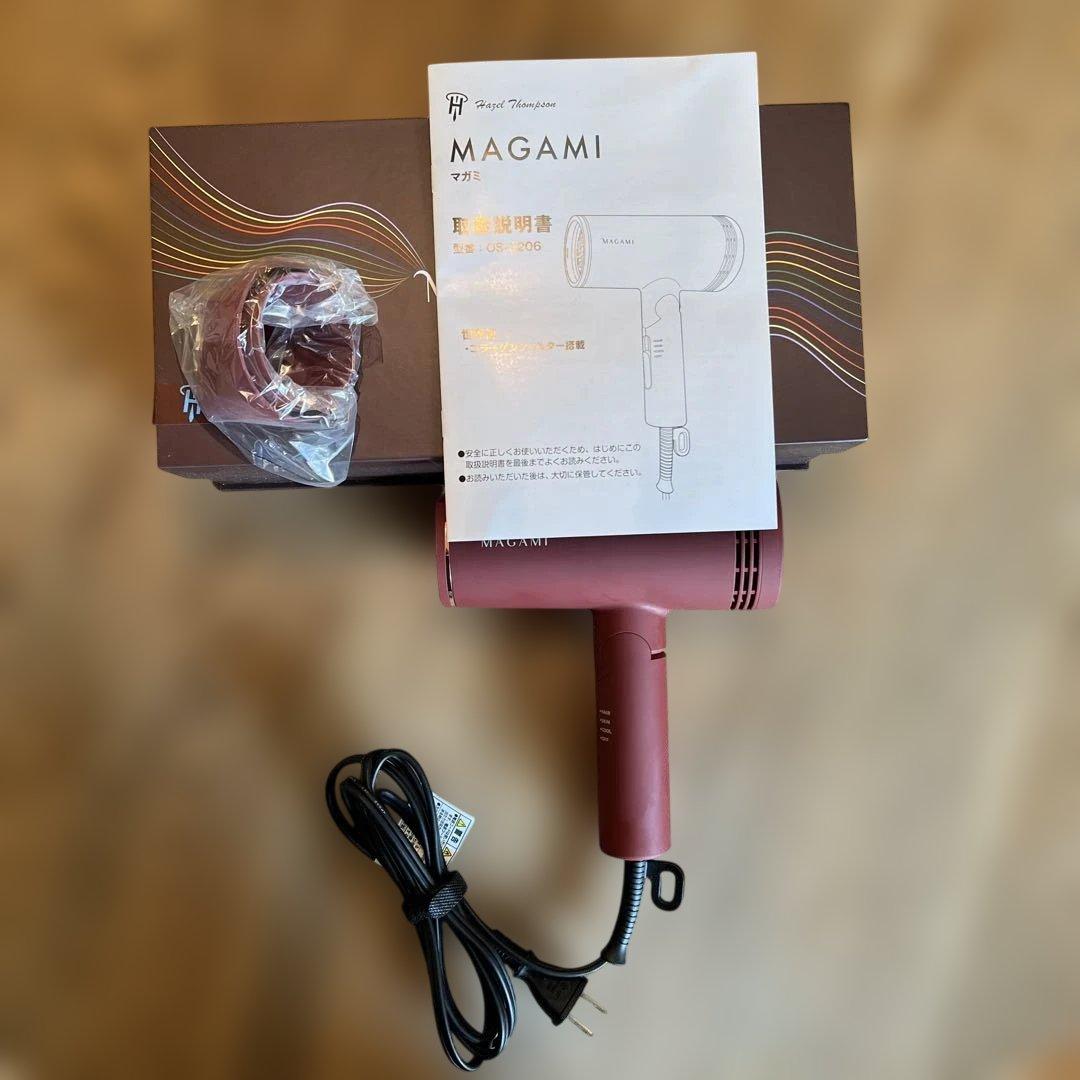 MAGAMI ヘアドライヤー レッド Amazon | MAGAMI（マガミ）ドライヤー MAGAMI（マガミ）公式ストア 極