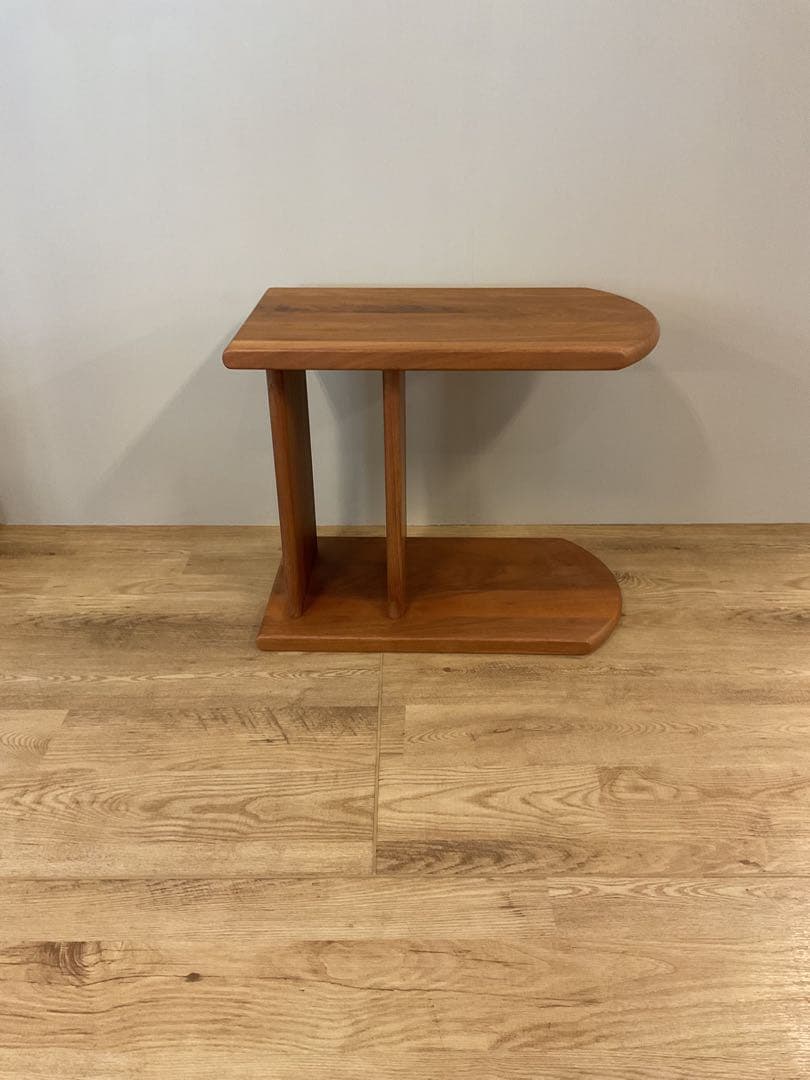 ナガノインテリア ウォールナット材 サイドテーブル 展示品-卸・仕入れなら