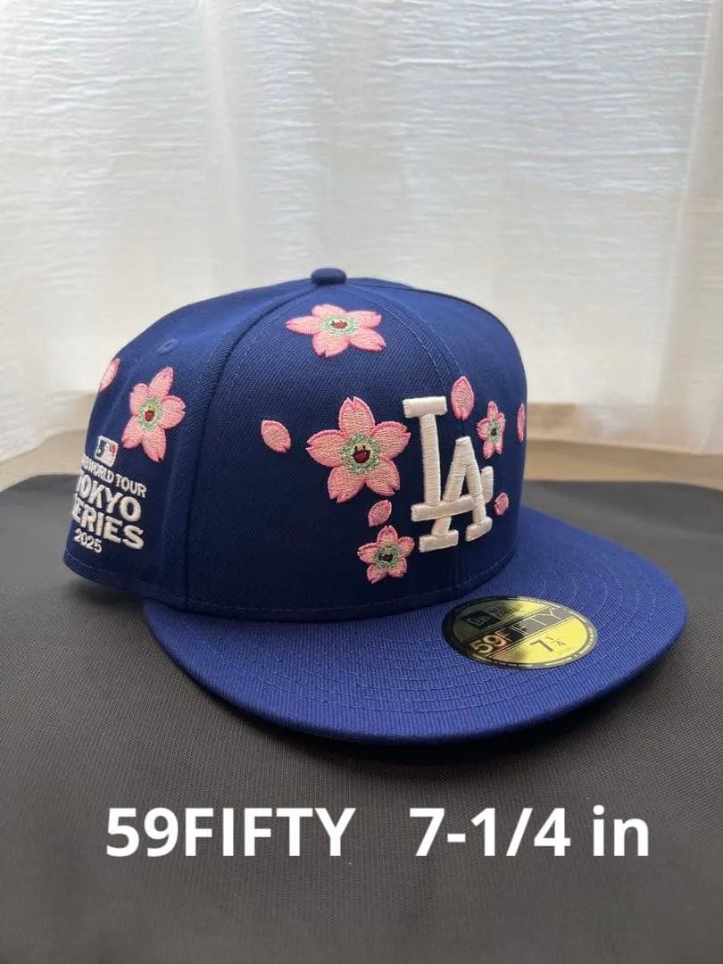 新品】村上隆×MLB TOKYO SERIES 限定桜LAキャップ 7-1/4 - メルカリ