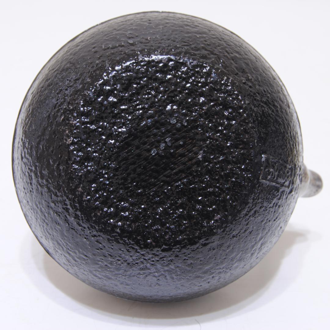 南部鉄器 ☆ 岩鋳 ☆ 清末 作 ☆ 砂鉄 急須 茶道具 鉄瓶