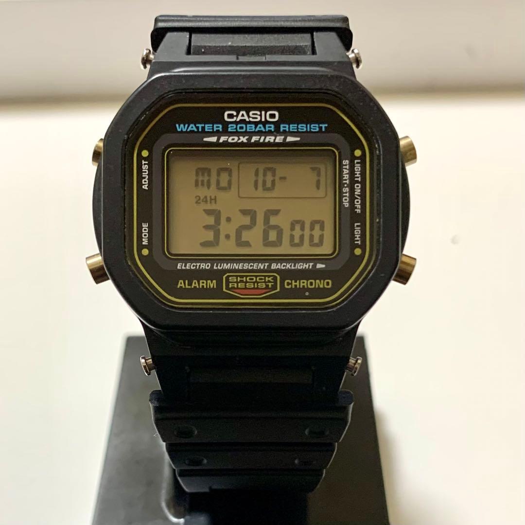 ジャンク】CASIO G-SHOCK DW-5600E ゴールド液晶 - メルカリ