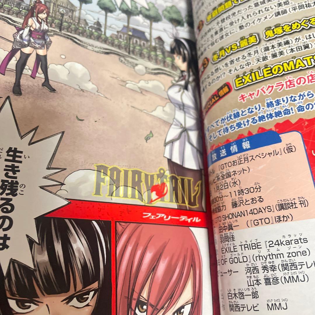 週間少年マガジン2013年4.5号 綾瀬はるか フェアリーテイル年賀状付き