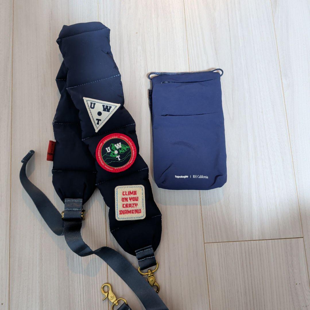 き*も様 【使用数回】topologie パッチ付きネイビー小型バッグ き*も様 【使用数回】topologie パッチ付きネイビー小型バッグ き*も様