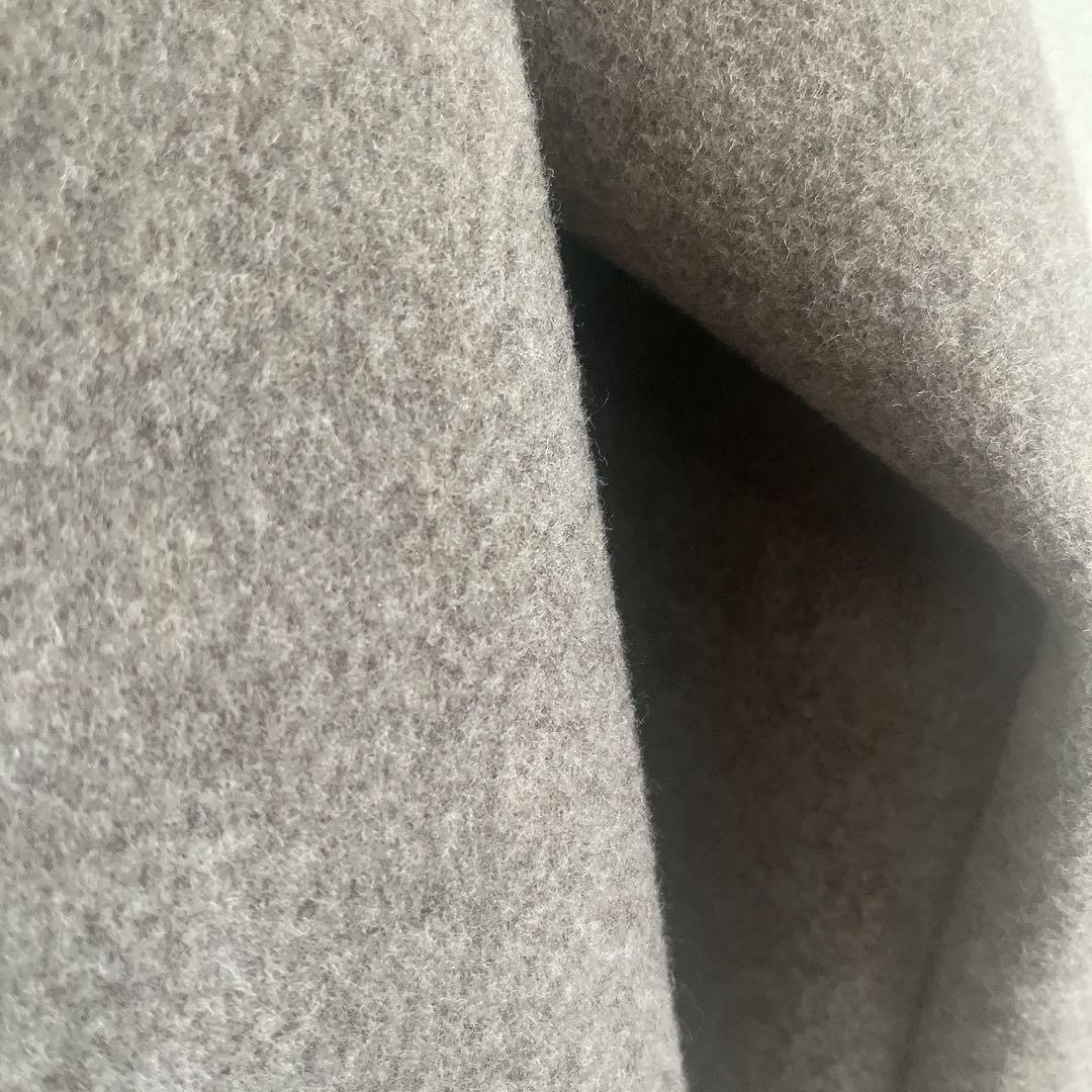 ミナペルホネン rosy モカ ウール ジャケット コート 総裏