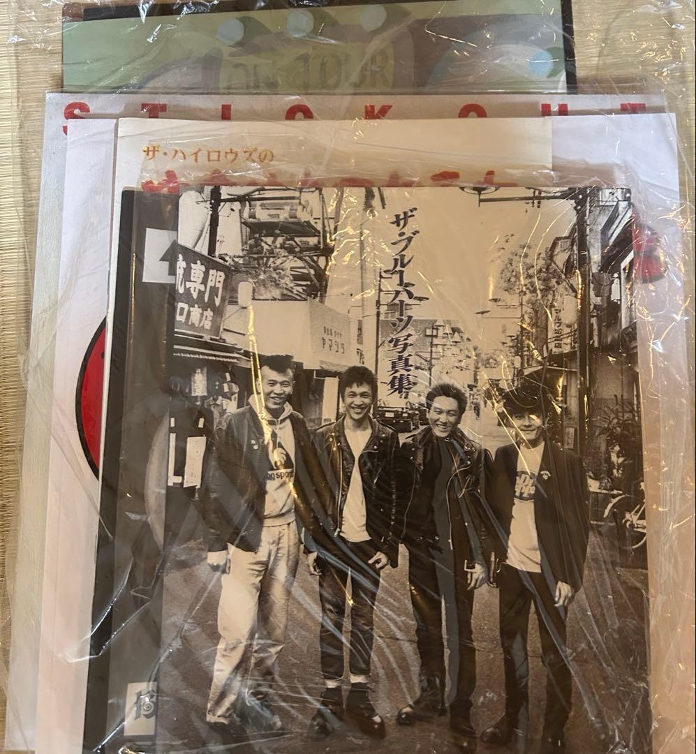 激レア ブルーハーツ ハイロウズ パンフレット 大量10冊セット