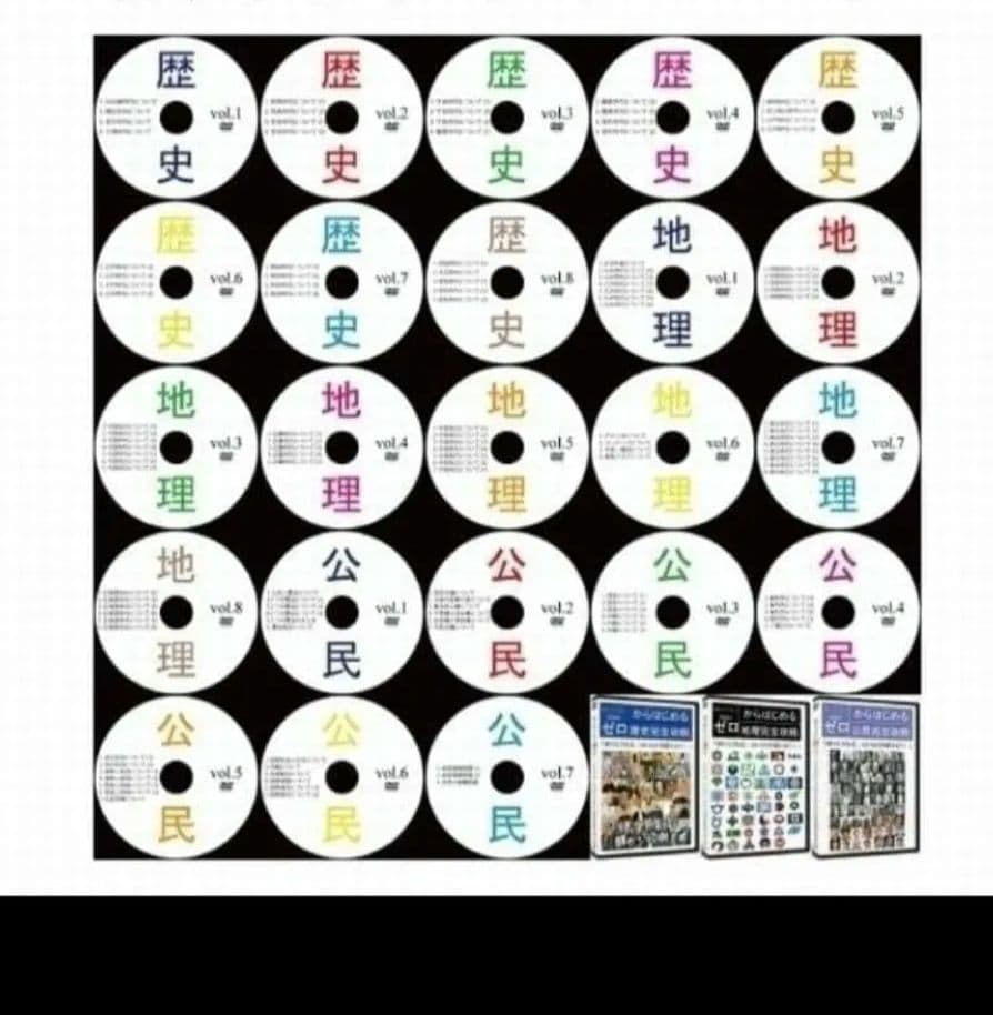 【サントップ】中学受験社会フルセットDVD全23枚　ファイル付印刷物テキスト付き Amazon.co.jp: 中学受験社会を完全攻略するためのDVD全23枚 : PCソフト