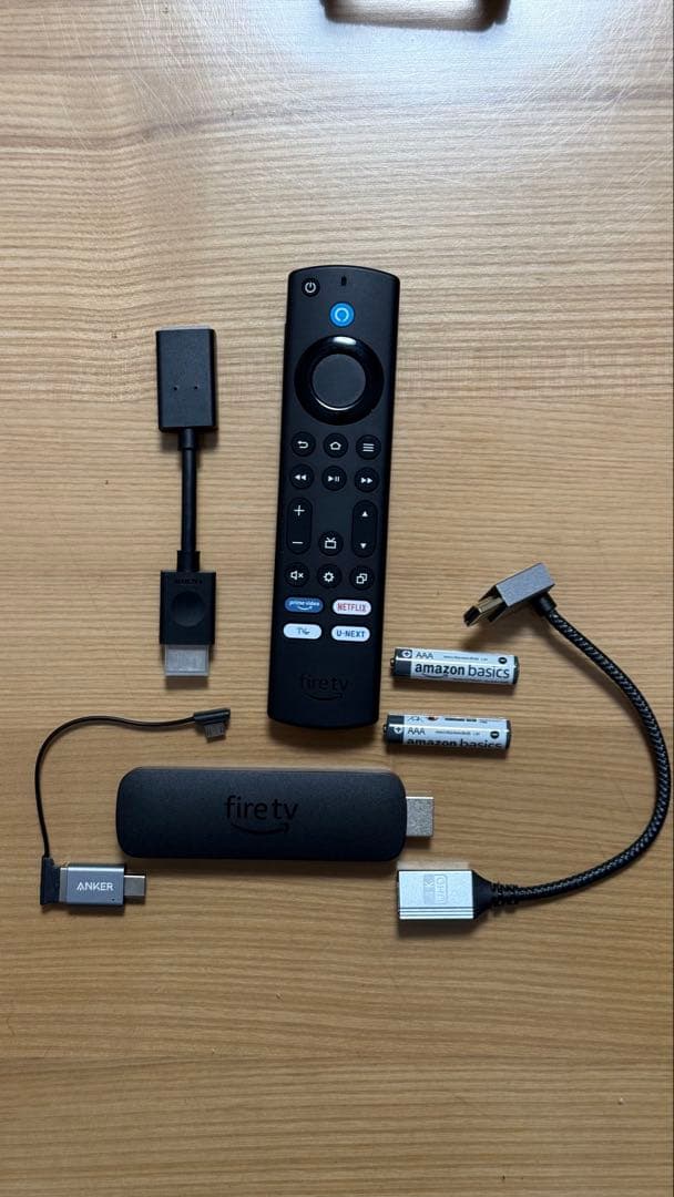 Fire TV Stick 4K Max (第2世代) ＋　周辺機器 Amazon Fire TV Stick 4K Max 第2世代レビュー。レスポンスの高速化