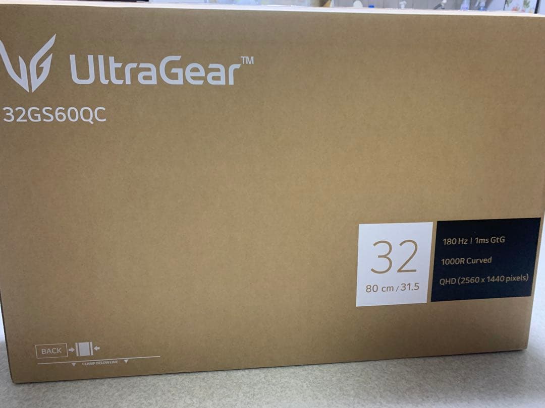 UltraGear 32GS60QC 32インチモニター 31.5