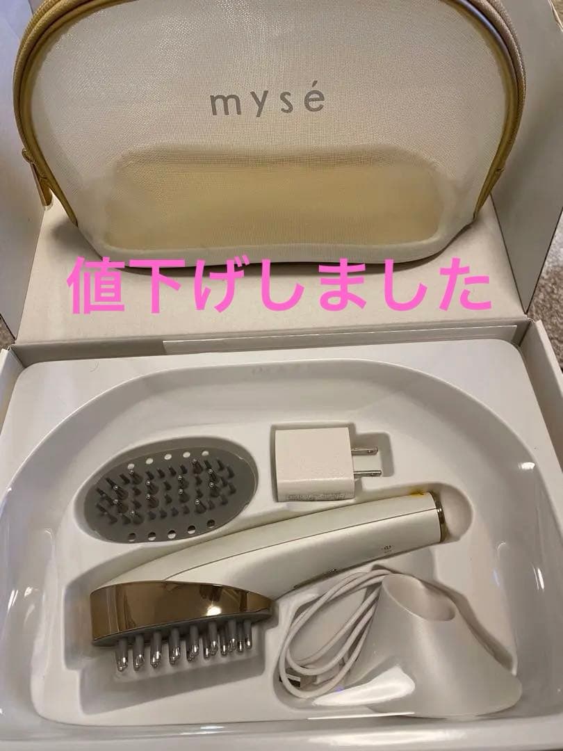 美品　YA-MAN mysé スカルプリフトプラス　MS82美顔器 スカルプリフト プラス myse（ミーゼ） MS-82W-1 [EMS美顔器 /国内