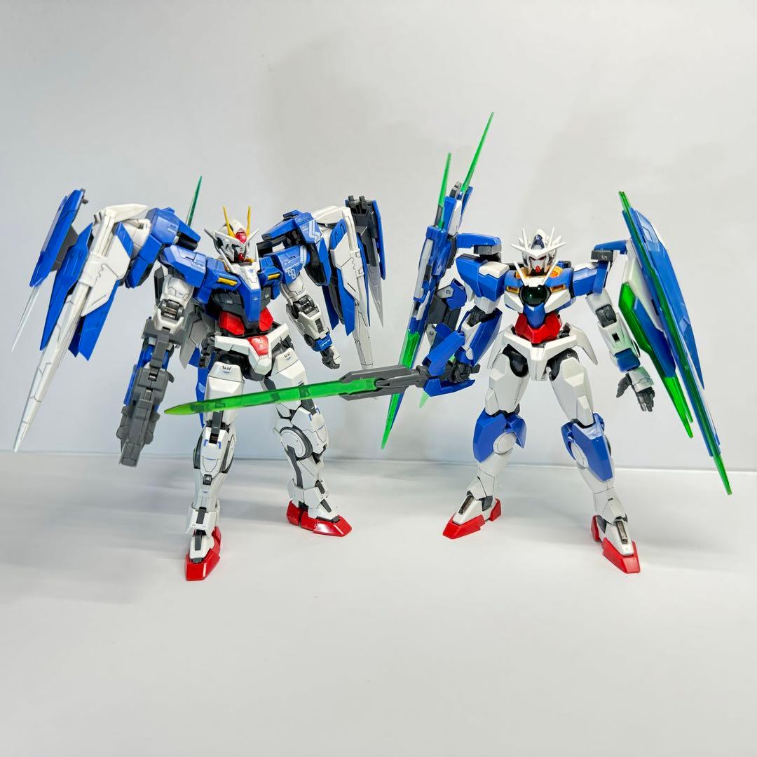 ア*ハ様 HGダブルオークアンタ フルセイバー、RGダブルオーライザー 2