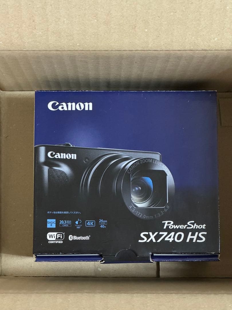 Canon PowerShot SX740 HS 展示品 Amazon.com : Canon PowerShot SX740 Digital Camera w/40x Optical