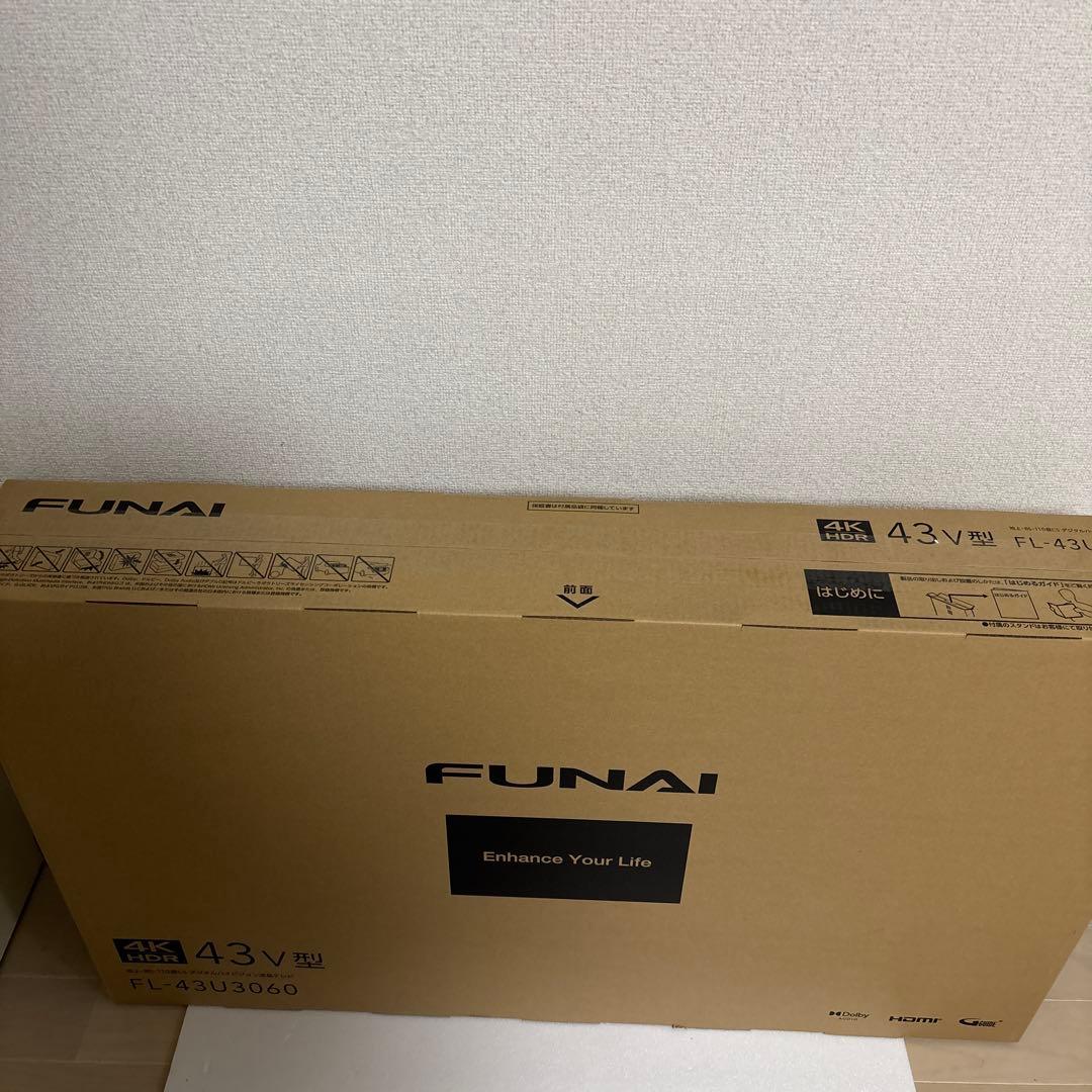 新品未開封品 FUNAI　FL-43U3060　43V型　4K対応液晶テレビ FUNAI FL-43U3060 43V型 4K対応液晶テレビ｜ピーチクパーク