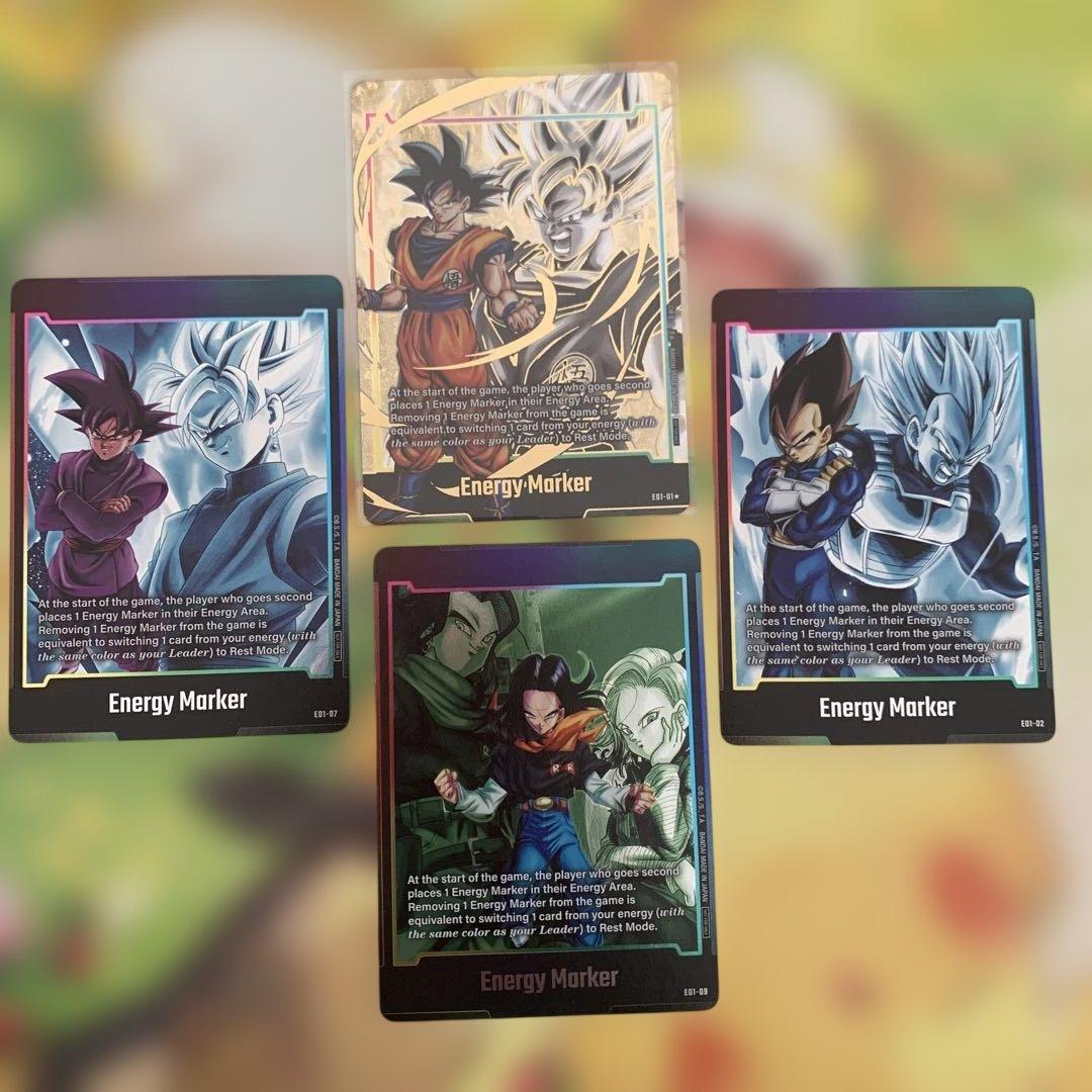 ドラゴンボールフュージョンワールド 悟空 エナジーマーカー 英語版