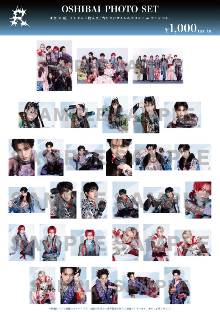 龍宮城 写真 OSHIBAI コンプリートセット - メルカリ