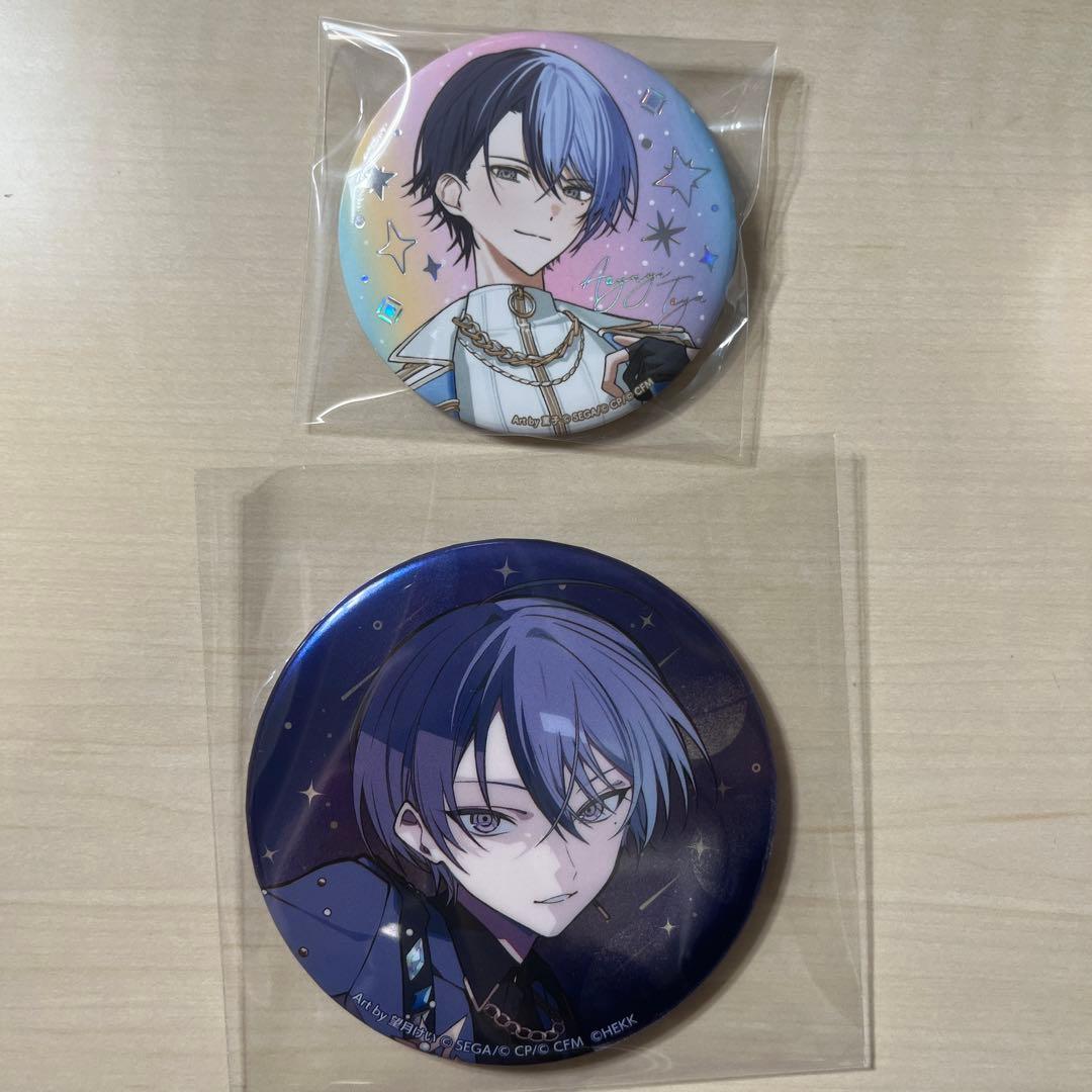 プロセカ 青柳冬弥 缶バッジ2つセット - メルカリ