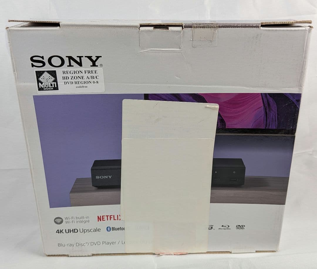 ブルーレイプレーヤー　4Kアップスケール　　BDP-S6700　リージョンフリー