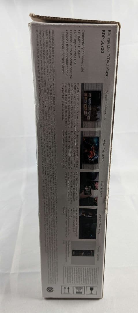 ブルーレイプレーヤー　4Kアップスケール　　BDP-S6700　リージョンフリー