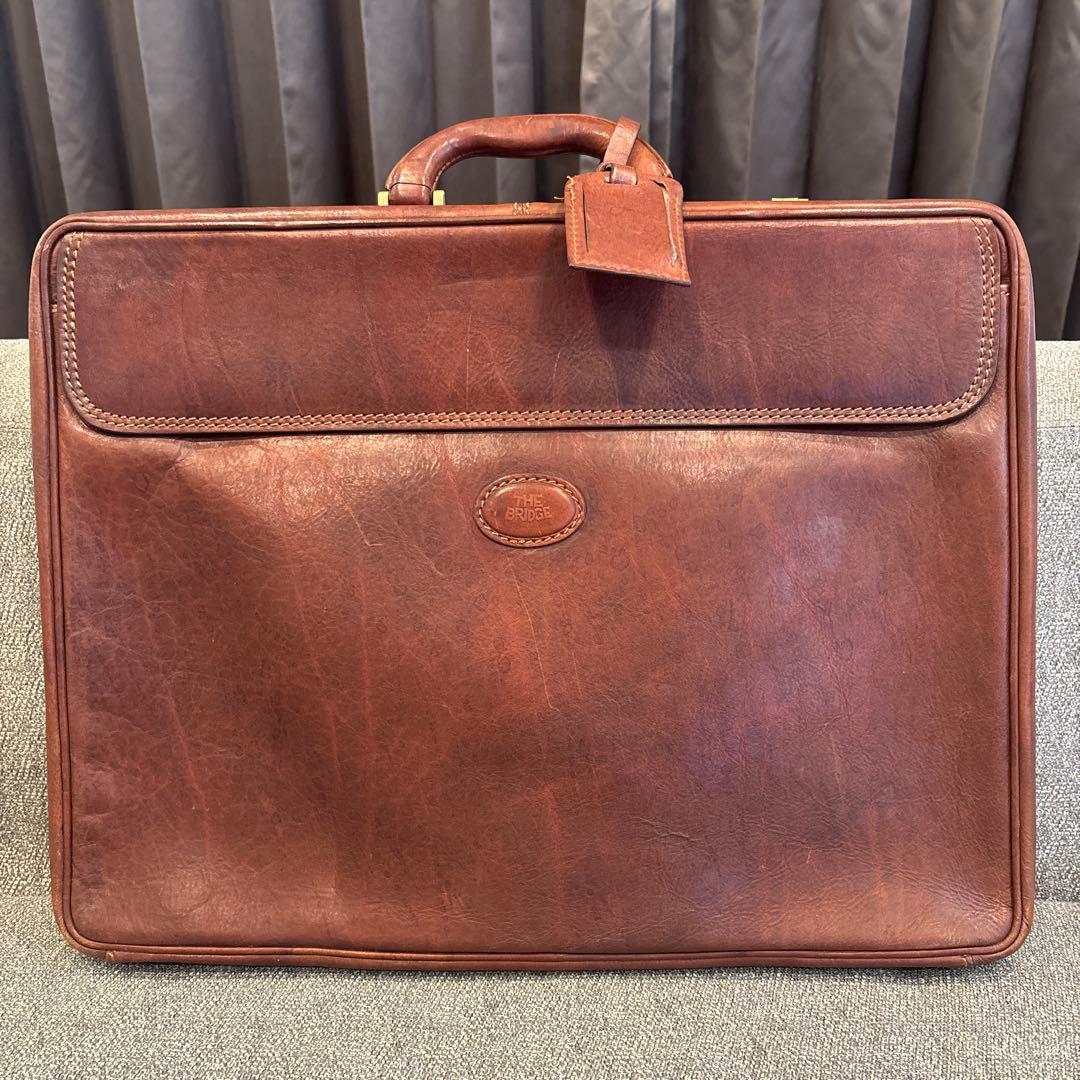 The Bridge ザブリッジ　レザーブリーフケース Yahoo!オークション -「bridgeブリッジ」(ブリーフケース、書類かばん