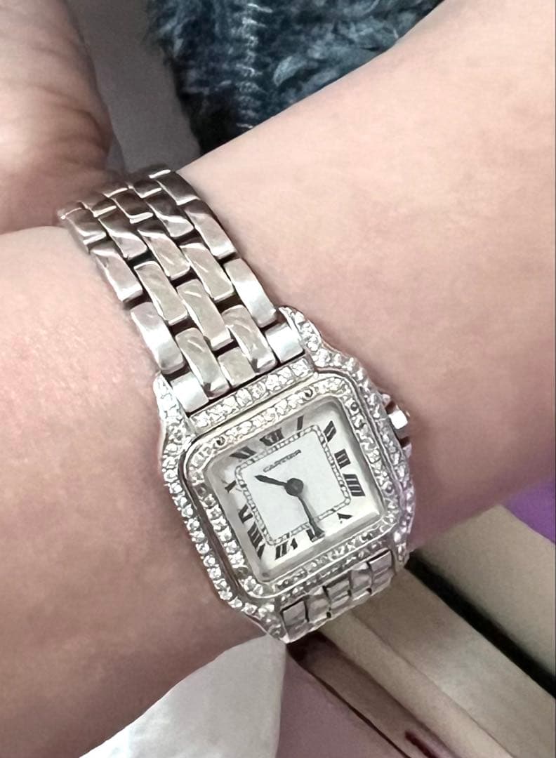 カルティエ パンテール SM （ダイヤモンドクォーツ付き） サイズ 13.5cm