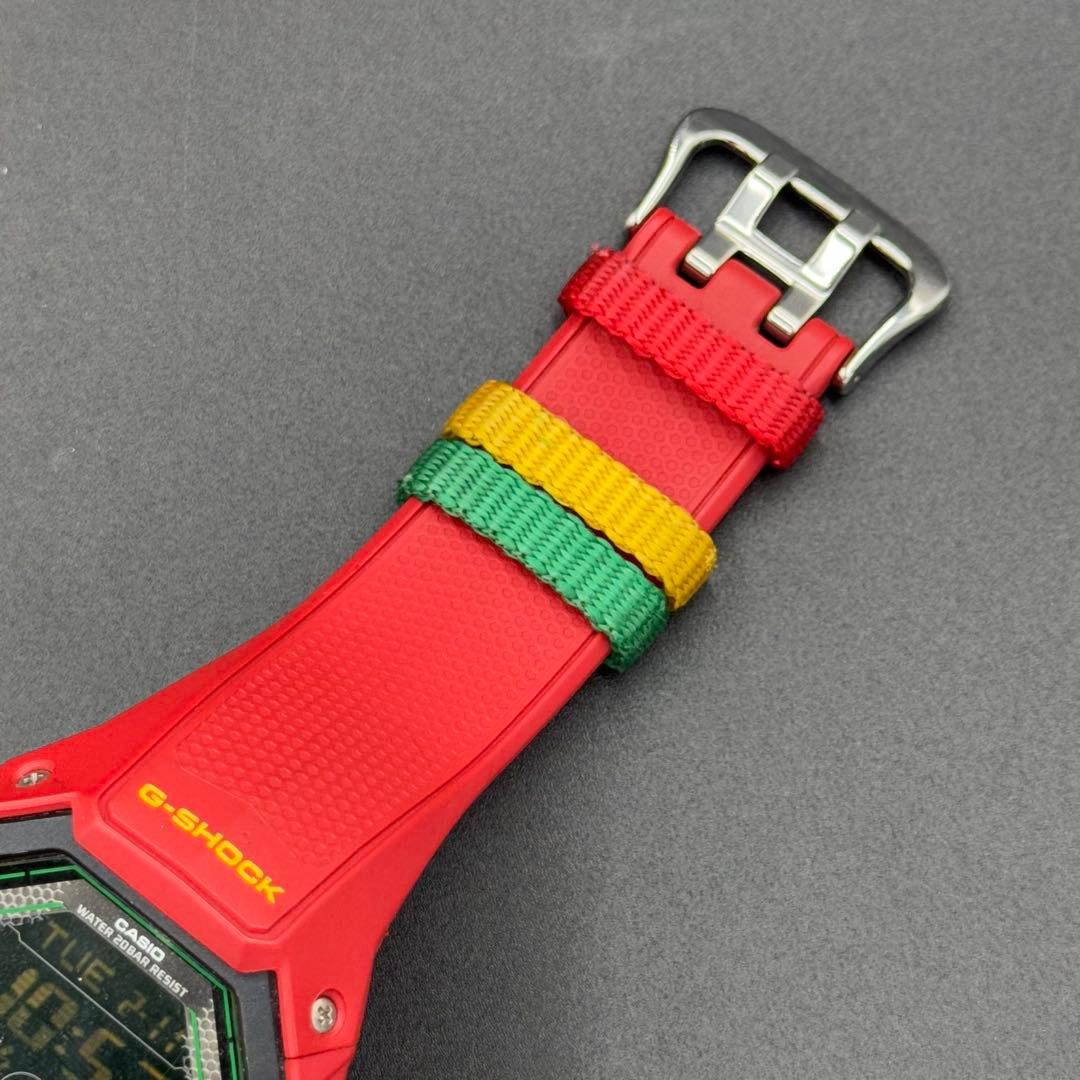 レア】生産終了G-SHOCK G-056RE-4 ラスタファリアン レッドCASIO G