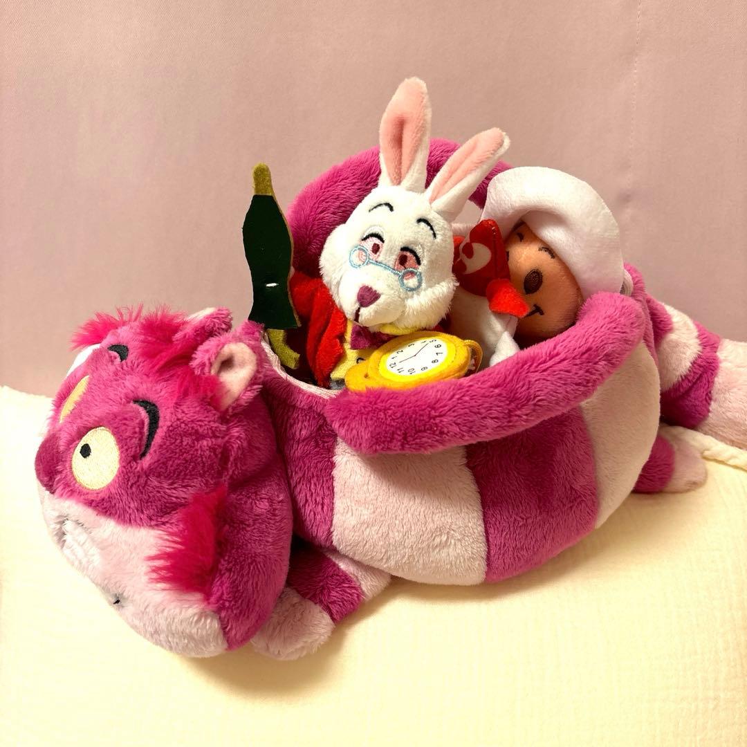 ディズニーストア チェシャ猫 白うさぎ トランプ兵 ヤングオイスター